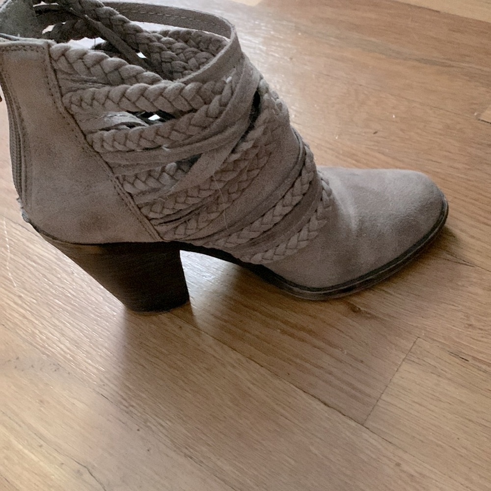 Suede booties